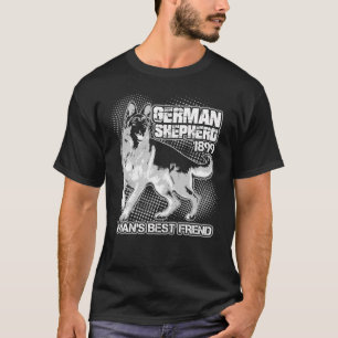 Camiseta German shepherd 1899 - Melhor Amigo