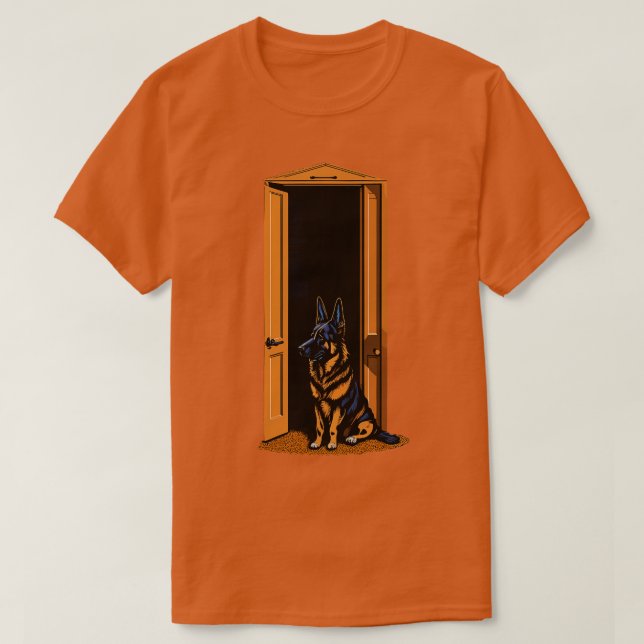 CAMISETA GERMAN SHEPHERD 2 (Frente do Design)