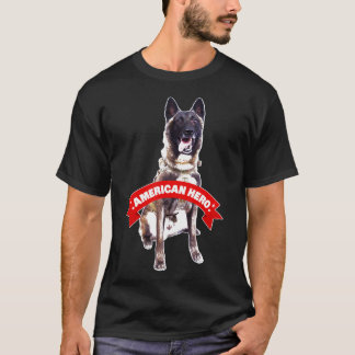 Camiseta German Shepherd American Hero Dog Conan The Milita