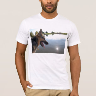 Camiseta German shepherd/Aproveitando a visualização