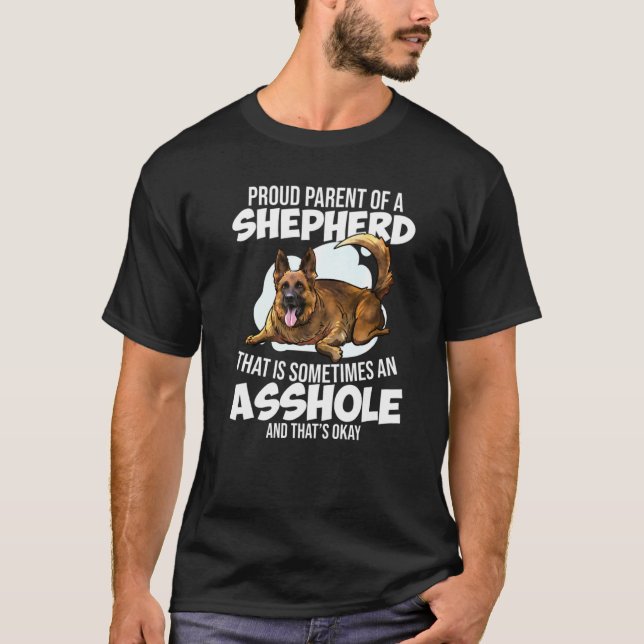 Camiseta German shepherd Cachorro (Frente)