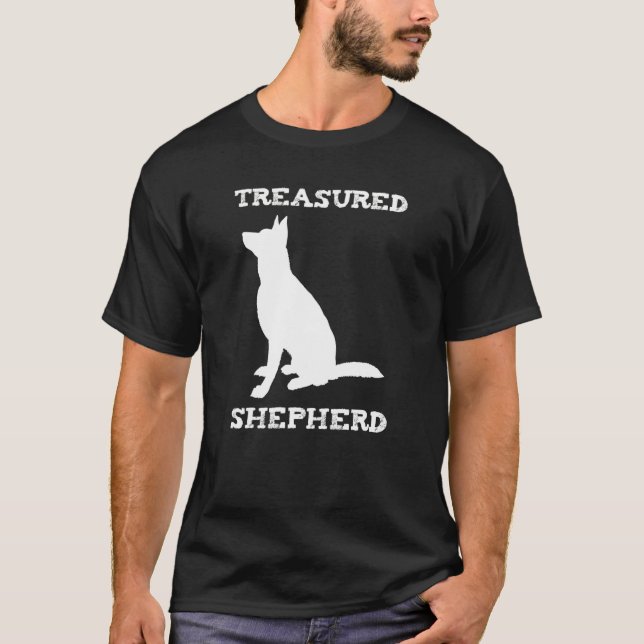 Camiseta German shepherd Cachorro Proprietário (Frente)