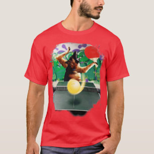 Camiseta German shepherd Cachorro Reproduzindo Pino Tênis M