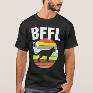 Camiseta German shepherd de Homens e Crianças com Estilo Re