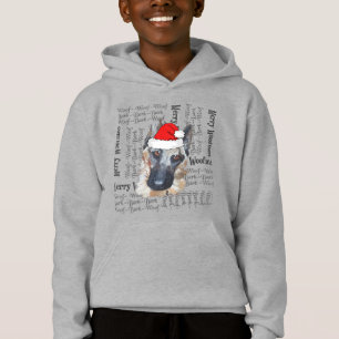 Camiseta German shepherd de Natal Black Tan Hat