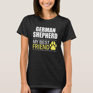 Camiseta German shepherd de sobrevoo do Cachorro do Proprie
