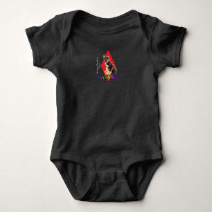 Camiseta German shepherd do bebé T w Hambwg de HAMbWG