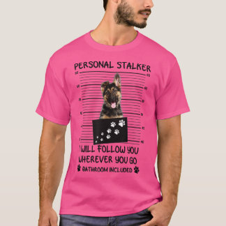 Camiseta German shepherd do Marcador Pessoal