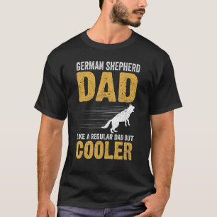 Camiseta German shepherd do Pai Pai como um Pai Regular