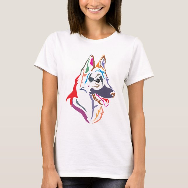 Camiseta German Shepherd Dog (Frente)