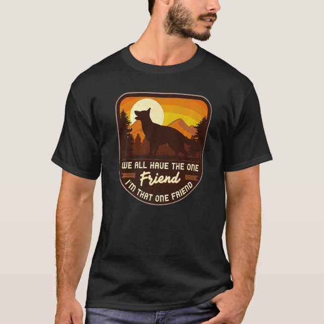 Camiseta German Shepherd Dog Gsd Dog Breed  1 (Frente)