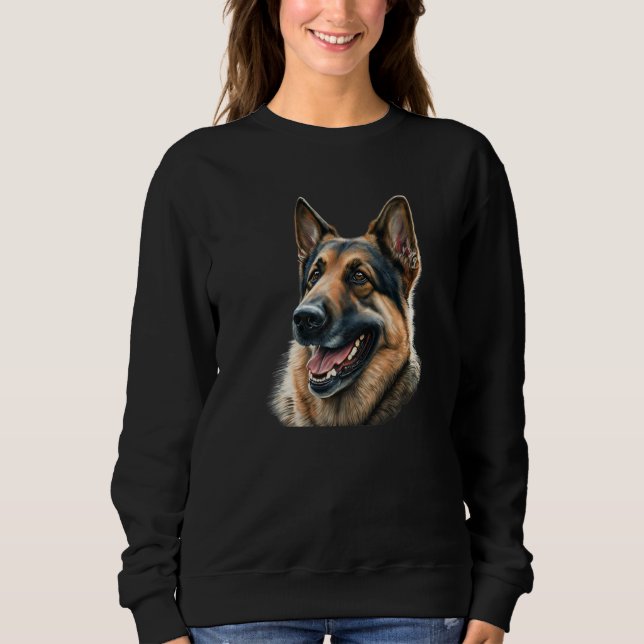 Camiseta German shepherd Dog Lover Pet Premium (Frente)
