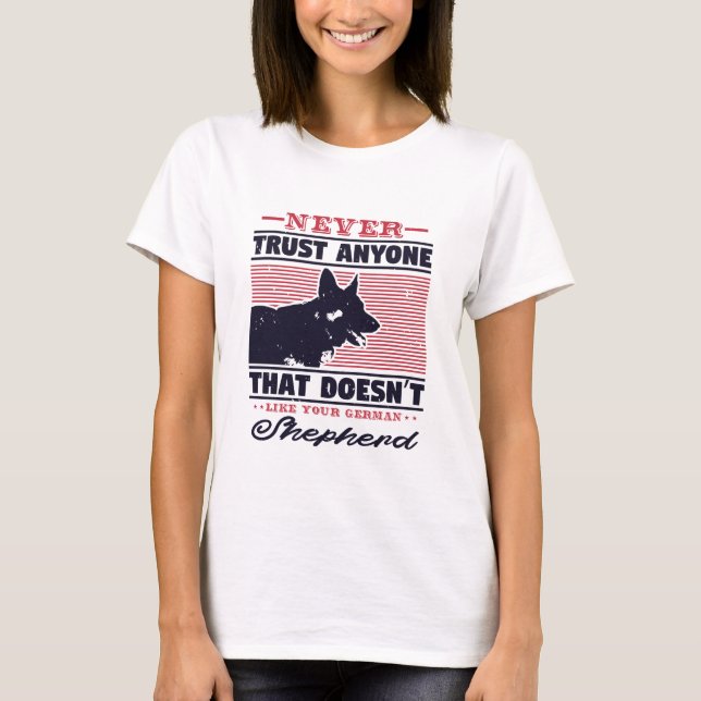 Camiseta german shepherd dog owner gift (Frente)