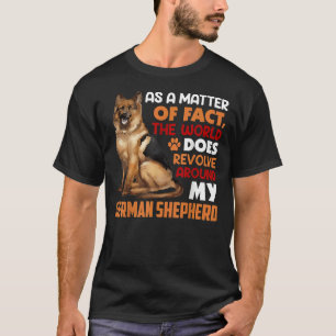 Camiseta German shepherd É Meu Shepard Shepher Alemão Mundi