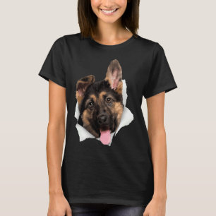 Camiseta German shepherd Engraçado Amantes Para Homens Mulh