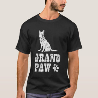 Camiseta German shepherd Grand Paw T Shirt Dog Lover Grandp