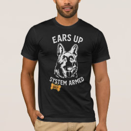 Camiseta German shepherd Grande Cão Armado