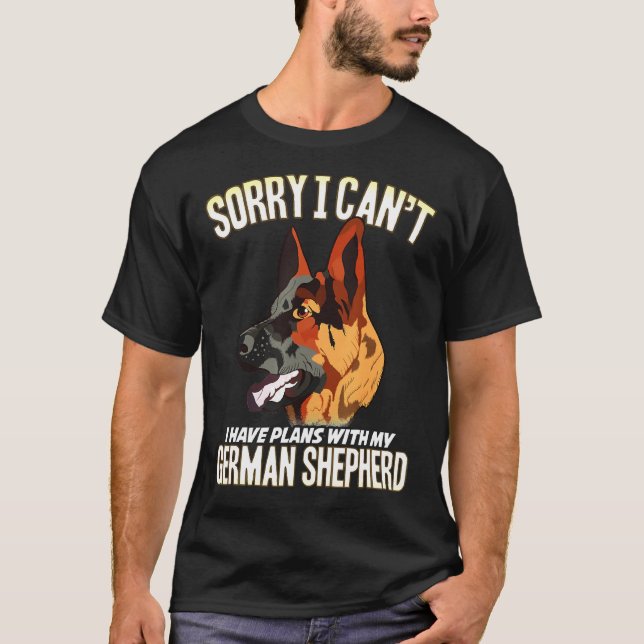 Camiseta German shepherd Gsd (Frente)