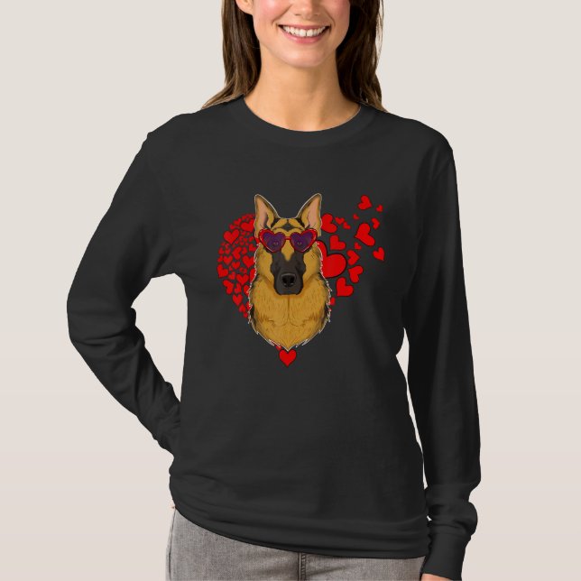 Camiseta German shepherd I Cachorro I German shepherd (Frente)