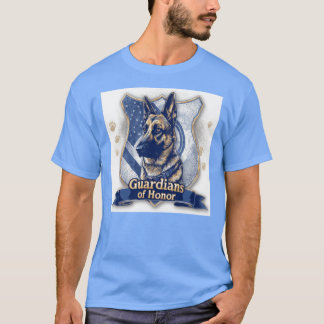 Camiseta German Shepherd K9 Guardians of Honor Police Dog L