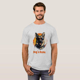 Camiseta German shepherd legal com óculos de sol