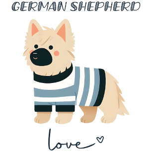 Camiseta German shepherd Love