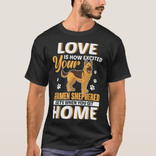 Camiseta German shepherd Love German Shepard Shepherd Dog K