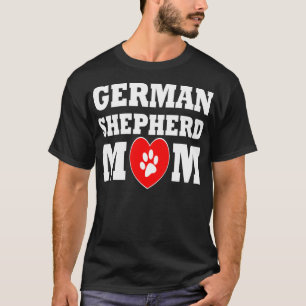 Camiseta German shepherd Mãe