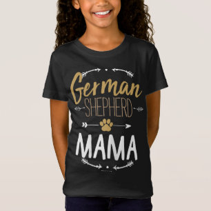 Camiseta German shepherd Mama Arrows Dog Dover Gifs para Mo