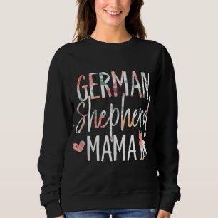 Camiseta German shepherd Mama Dog Lover para o dono da mãe 