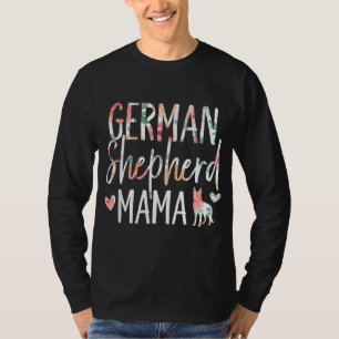 Camiseta German shepherd Mama Dog Lover para o dono da mãe