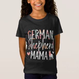 Camiseta German shepherd Mama Dog Lover para o dono da mãe 