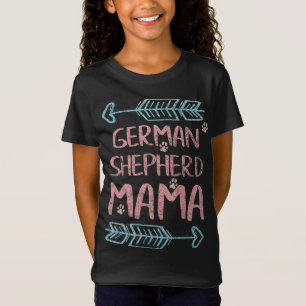 Camiseta German shepherd Mama Shepherd Lover Owner Cachorro
