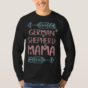 Camiseta German shepherd Mama Shepherd Lover Owner Cachorro