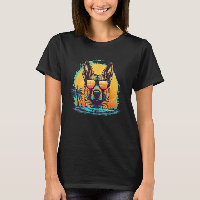 Camiseta German Shepherd Men Women Kids_2 (Frente)