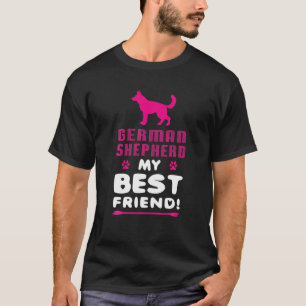 Camiseta German shepherd Meu Melhor Amigo Dom De Um Cão