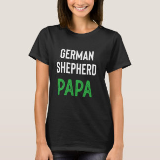 Camiseta German shepherd Papa