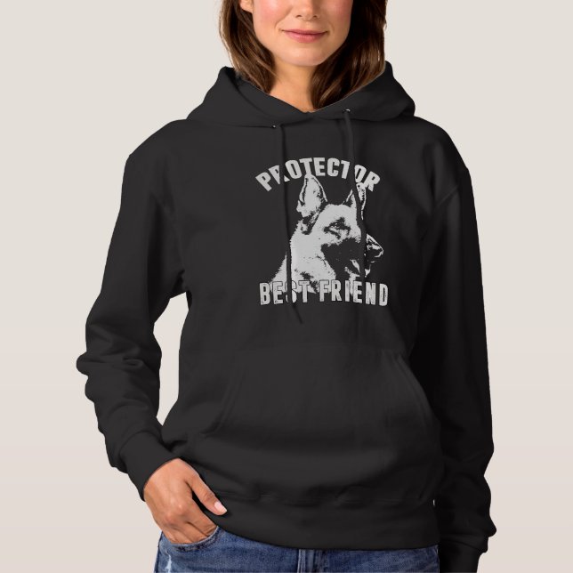 Camiseta German Shepherd Protector Best Friend (Frente)