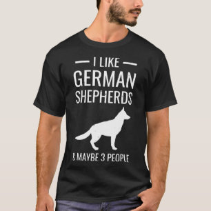Camiseta german shepherd S Amp Talvez 3 Pessoas