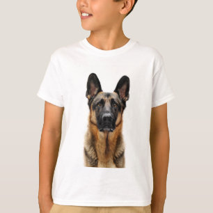 Camiseta German shepherd Sentado