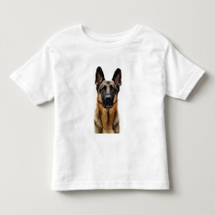 Camiseta German shepherd Sentado