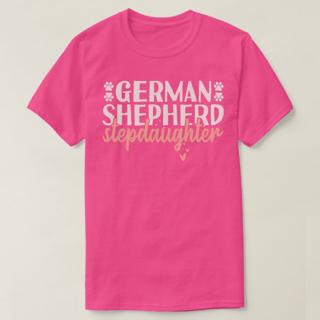 Camiseta German shepherd Stepfilha (Frente do Design)