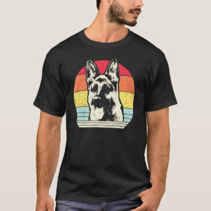 Camiseta German shepherd Vintage Dog 70s 80s