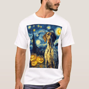 Camiseta German Shorthaired Pointer 1 Cachorro Fofo Dia das