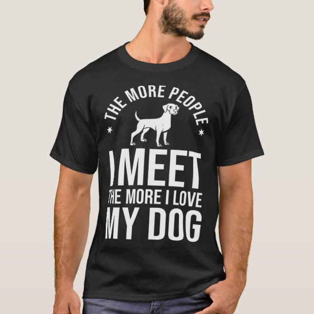 Camiseta German Shorthaired Pointer Dog Puppies Owner (Frente)