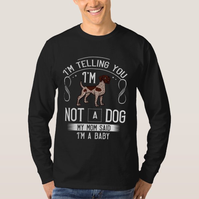Camiseta German Shorthaired Pointer Dog  Puppies Owner (Frente)