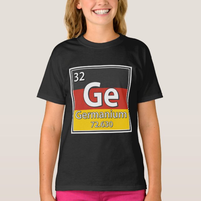 Camiseta Germânio - Alemanha Bandeira Alemã (Frente)