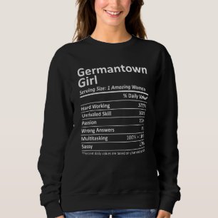 Camiseta Germantown Girl Wi Wisconsin Funny City Home Roots