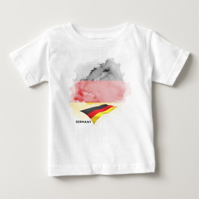 Camiseta Germany flag (Frente)