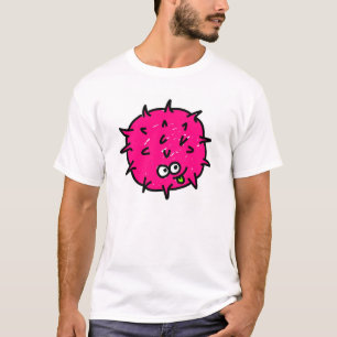 Camiseta Germe cor-de-rosa
